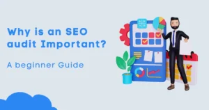 Light white background with text why SEO Audit Important?